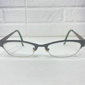 OGI Mod .4011 Silver‎ Half Rim Males Eyeglasses Frames 51-18-140 H2754